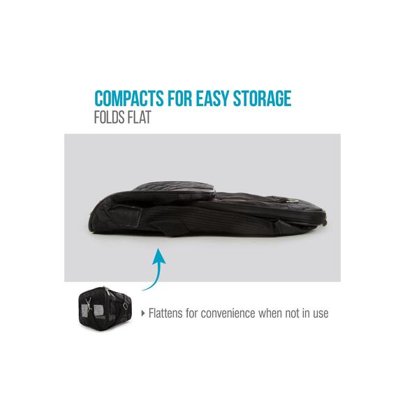 Sherpa Original Deluxe Travel Pet Carrier, Airline Approved Black Lattice, Large - Picture 4 of 9